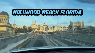 Hollywood Beach Florida Driving Tour including Downtown