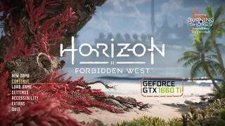 Horizon Forbidden West | GTX 1660 Ti | Performance Test | Highest to Lowest graphics (1080p)