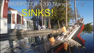 TRUMPETER 5 Foot Titanic Model SINKS