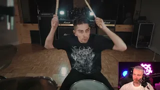 Little Drumming Robot Boy Kyle Brownlee (Counterparts Reaction)