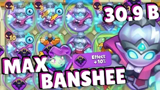 WoW wOw | 30.9 BILLION Damage - Max Banshee vs Max Demon Hunter | Rush Royale