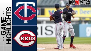 Cincinnati Reds vs Minnesota Twins GAME HIGHLIGHTS  [TODAY] September 20, 2023