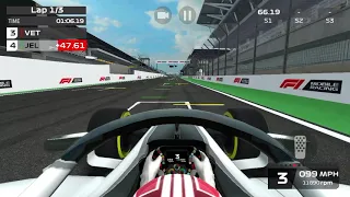 glitch f1 mobile racing, how to get into the pits in brazil