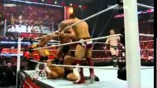 WWE Raw 9/26/11 Over The Tope Rope Battle Royal for The Intercontinental Championship (HQ)