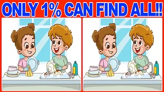 【Spot & Find The Difference】🌸Improve & Boost Your Brain with 10mins Fun Activity!!