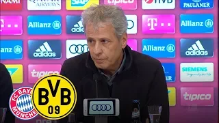 "Sehr schlechte Leistung!" | Pressekonferenz mit Lucien Favre | FC Bayern München - BVB 4:0