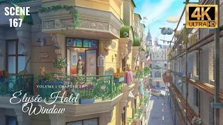 June's Journey Scene 167 Vol 1 Ch 34 Élysée Hotel Window *Full Mastered Scene* 4K