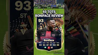 93 TOTS BONIFACE Player Review in EA FC 24 #eafc24ultimateteam
