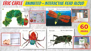 The Very Quiet Hungry Caterpillar Read Aloud Book Animated | Eric Carle | The Very Quiet Cricket