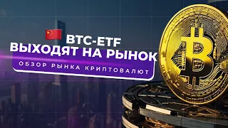 Китайский BTC-ETF уже на рынке! | Бектест монеты WAVES | Обзор рынка криптовалют