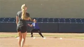 Softball Pitching Drills: Accuracy and Change-up - Amanda Scarborough