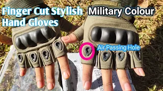 Military colour hand gloves review, Amazing Quality ☝️