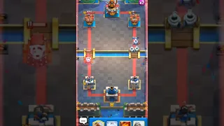 Who can hit the tower 1st(Sparky vs Zappies)PT83:)LikenSubscribe:)#clashroyale#viral#shorts