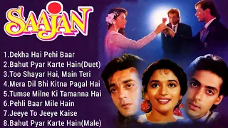 "Saajan" Audio Jukebox/Salman Khan/Sanjay Dutt/Madhuri Dixit/Hindisongs
