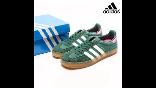 Adidas Gazelle Indoor 'Collegiate Green Pink' IG5929