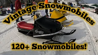 Vintage Snowmobile Show - Blacksmith Lounge Hugo Minnesota
