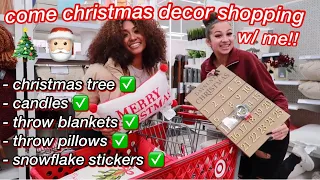 come CHRISTMAS DECOR shopping with me!! VLOGMAS DAY 1🎄☃️ | Alyssa Howard 💕