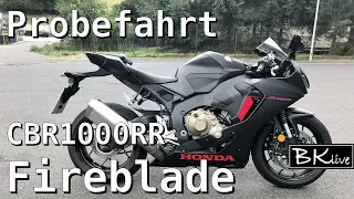 Honda Fireblade | CBR1000RR (2018) | Probefahrt - Ersteindruck