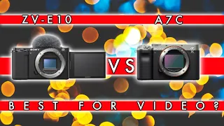 Sony ZV-E10 v A7c - Best Camera for Vlogging, Video & Cinematic Shots?