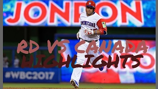 Dominican Republic vs Canada WBC Short Highlights