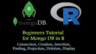 Easy MongoDb Tutorial for Beginners in R programming, using Robo 3T | 2021