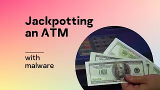 Jackpotting an ATM with malware