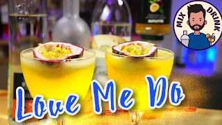 Лав Ми Ду - коктейль с Ромом и Маракуйей  / Love Me Do Rum mango-passionfruit