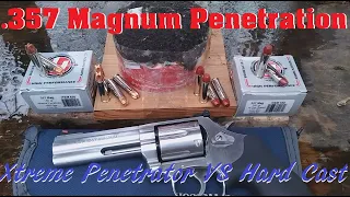 .357 Magnum Penetration- Xtreme Penetrator VS Hard Cast