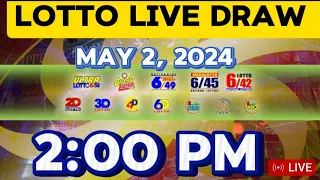 PCSO LOTTO RESULT TODAY 2PM DRAW MAY 2, 2024