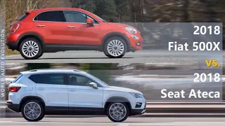 2018 Fiat 500X vs 2018 Seat Ateca (technical comparison)