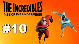The Incredibles - Rise Of The Underminer - Mission #10 - The Corrupterator (60 FPS)
