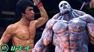 Bruce Lee Vs Titan Atlas Epic Fight EA Sports UFC 4