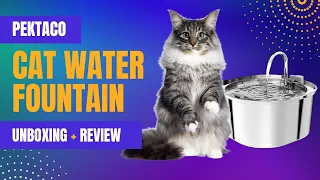 PEKTACO Cat Water Fountain Review: A Comprehensive Look at Your Feline's Hydration Solution!