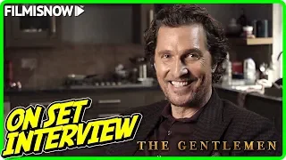 THE GENTLEMEN | Matthew McConaughey "Mickey Pearson" On-set Interview