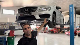 Mercedes CLA con problemasLuz de avería de motor encendida!!!