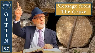 This Answer that Jesus gives will Shock You // Daf Yomi GITTIN 57 Matmonim [ Rabbi Lapin ]