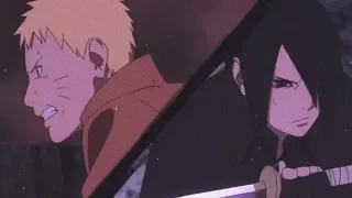 Naruto y Sasuke vs Momoshiki [Pelea completa Sub español]