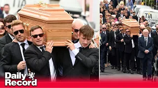 Ronan Keating carries older brother Ciaran's coffin and gives heartbreaking tribute at funeral