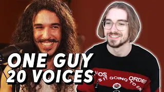 One Guy, 20 Voices (Michael Jackson, Post Malone, Roomie & MORE) (REACTION)