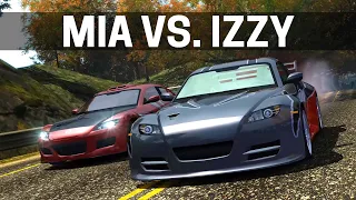 NFS Most Wanted - MIA vs. IZZY Full Race