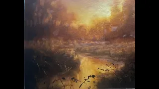 Class 3 part 1 of PAINTING BEAUTIFUL TONALIST LANDSCAPES I - Student art critique and discussion.