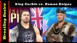 King Corbin vs. Roman Reigns: SmackDown LIVE, November 8, 2019