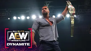 OFFICIAL: Lethal vs Wardlow for the TNT Champion at Battle of the Belts III | AEW Dynamite, 8/3/22