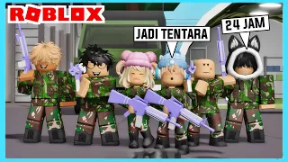 24 Jam Menjadi Tentara Di Roblox Brookhaven ft @Shasyaalala