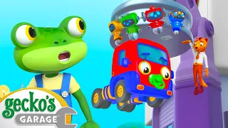 Magnet Madness | Monster Truck| Animal for Kids | Truck and Bus Cartoon | Gecko's Garage