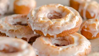 Вкуснейшие ПОНЧИКИ БЕЗ ДРОЖЖЕЙ на сметане | простой рецепт Old-fashioned Donuts