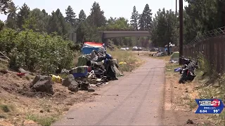 Heat prompts pause in ODOT homeless camp cleanup