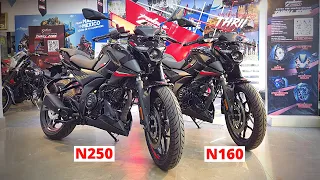 2022 Bajaj Pulsar N160 Vs Pulsar N250 Detailed Comparison | Price Mileage | Which is Best ?