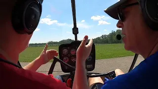 Advanced EP practice (2 mile auto, hover LTE) in the Robinson R44 helicopter