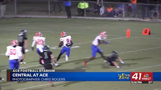 THE END ZONE HIGHLIGHTS: Central travels to ACE